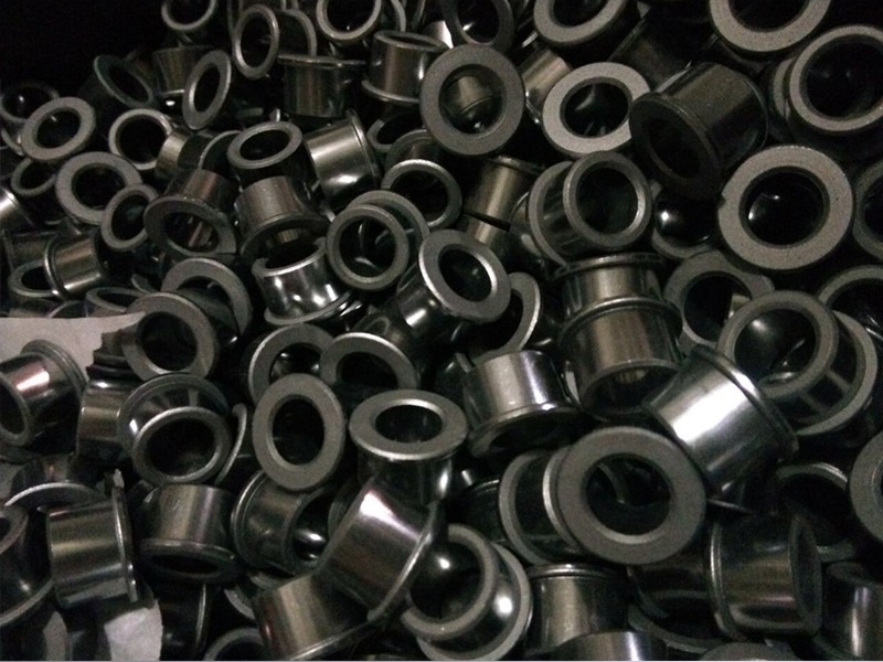 Powder metallurgy bearing bushing